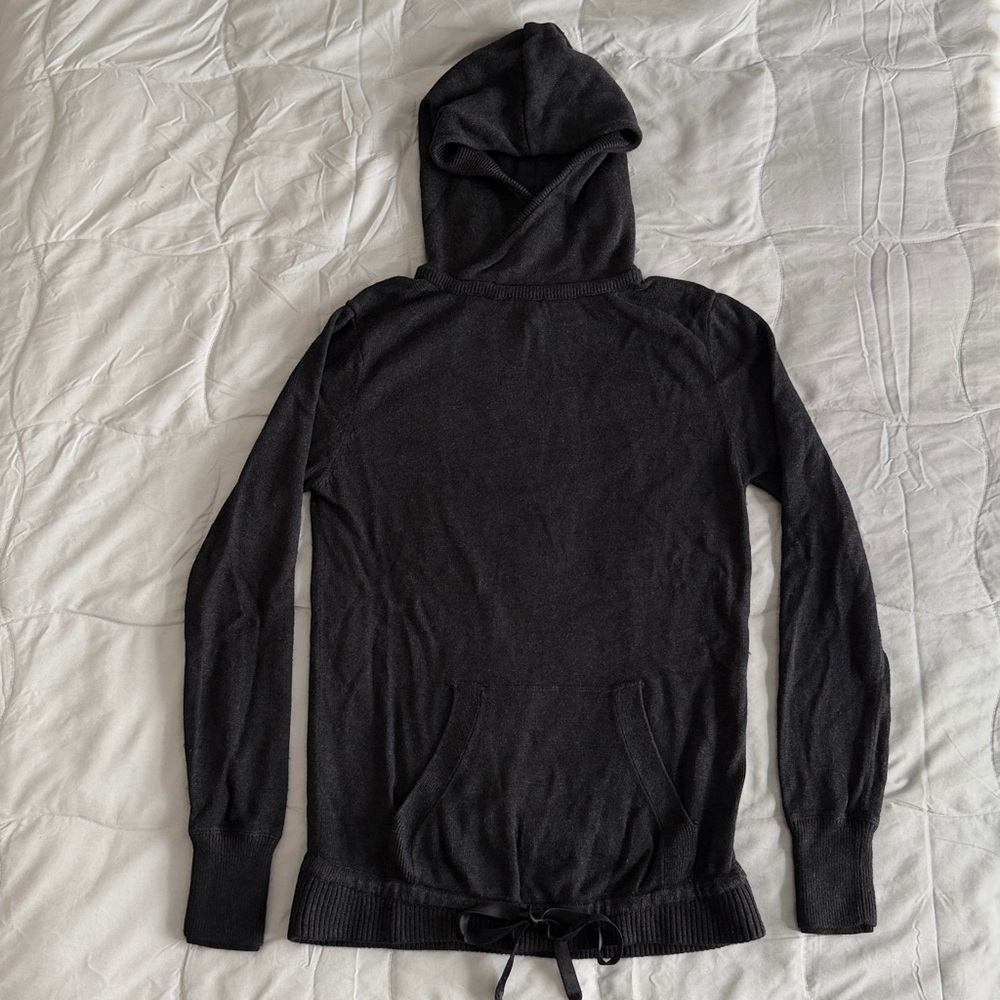 lululemon athletica Black Hooded Sweater